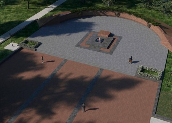 Как будет выглядеть обновленный Вечный огонь в Симферополе