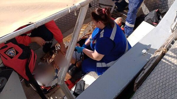 В Севастополе спасли туристу из Москвы с переломом кисти и черепно-мозговой травмой