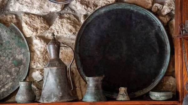 Старинная крымско-татарская посуда из меди