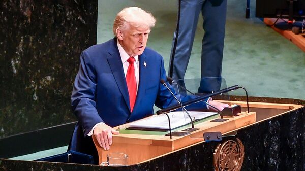 Выступление президента США Д. Трампа на Генассамблее ООН