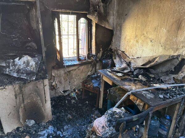 В Саках на пожаре в частном доме погибли две женщины