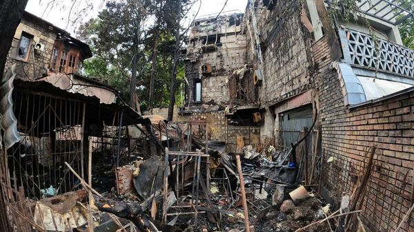 Пожар в Ялте Пожар в Ялте