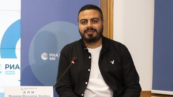 Участник летнего многопрофильного университета РАФУ Махмуд Мохамед ЭЛЬБАЗ АЛИ (Египет).