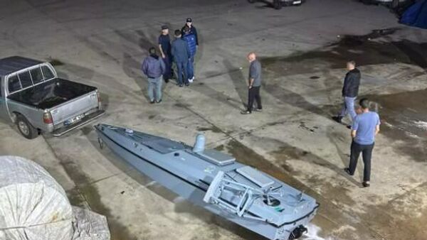 Турецкие рыбаки поймали украинский катер-камикадзе Magura V5