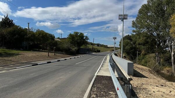 В Бахчисарайском районе Крыма капитально отремонтировали опасный участок дороги