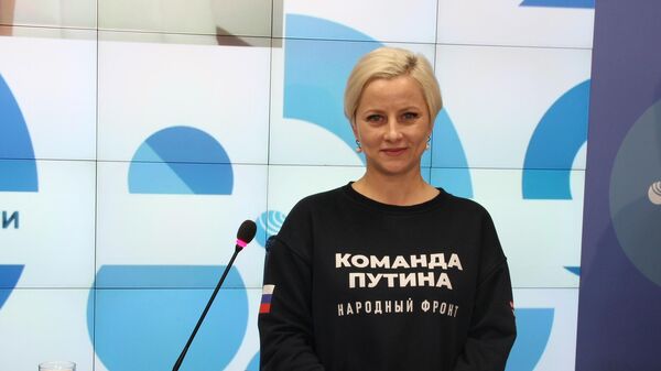 Руководитель Народного фронта в Крыму Алла Вертинская