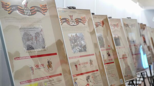 Выставка РИА Новости Крым Защитники земли русской в Мелитополе