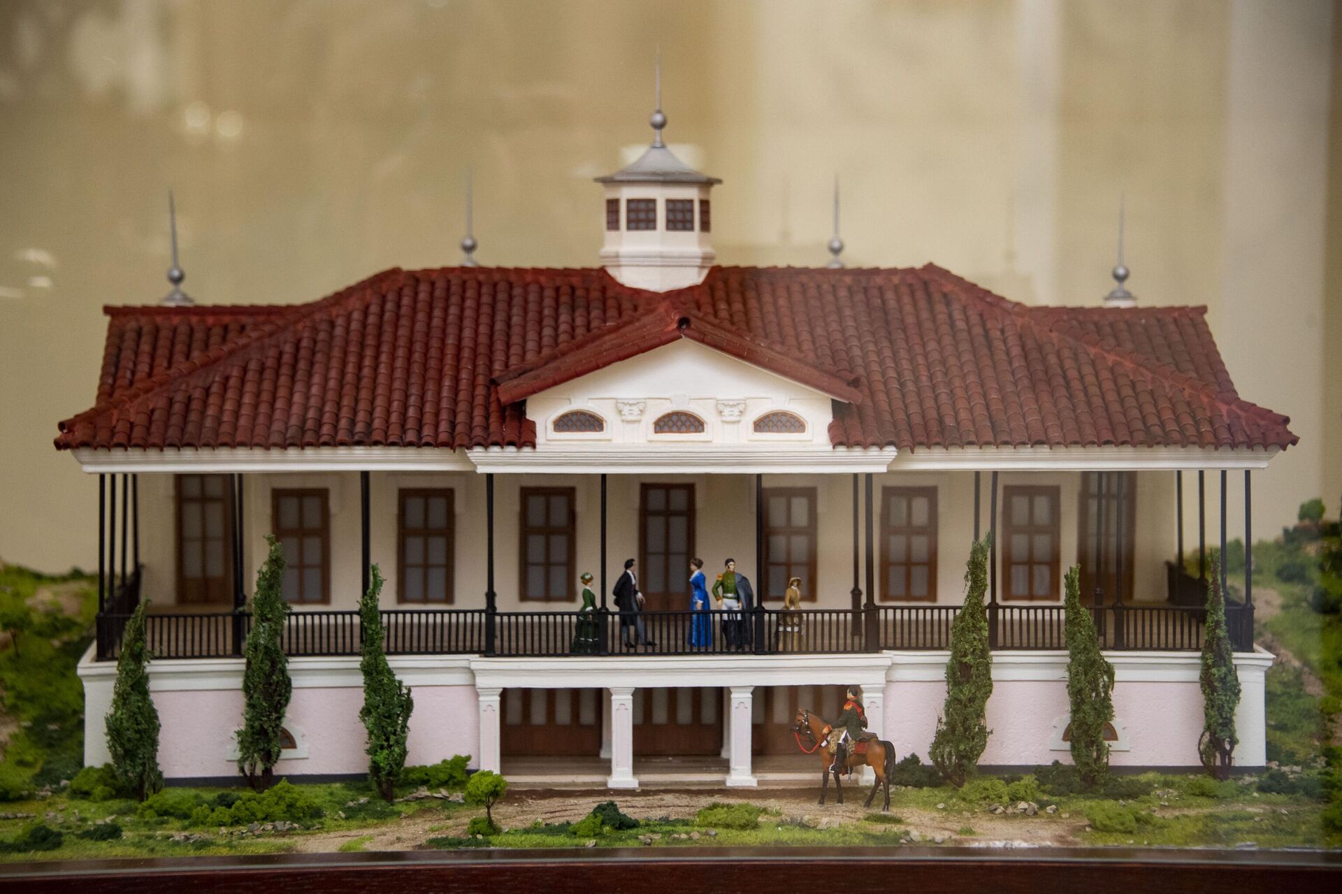 Макет дома Ришелье в Гурзуфе  - РИА Новости, 1920, 07.11.2025