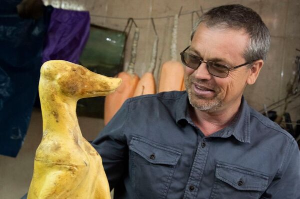 Из такой болванки получится чучело лисы Из такой болванки получится чучело лисы