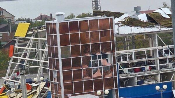 Последствия ракетного удара ВСУ по Белгородской области