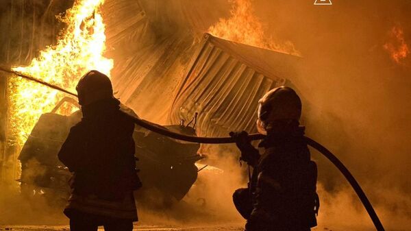 Украинские пожарные