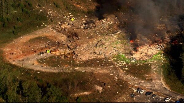 Взрыв на заводе в США