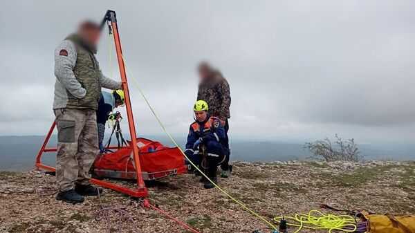 В Крыму с горы Чатыр-Даг сорвался мотоциклист