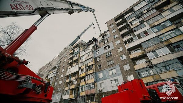 В Алчевске из-за взрыва газа частично обрушился жилой дом