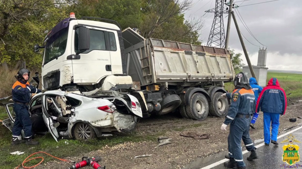 Три человека погибли в ДТП с большегрузом в Анапе 