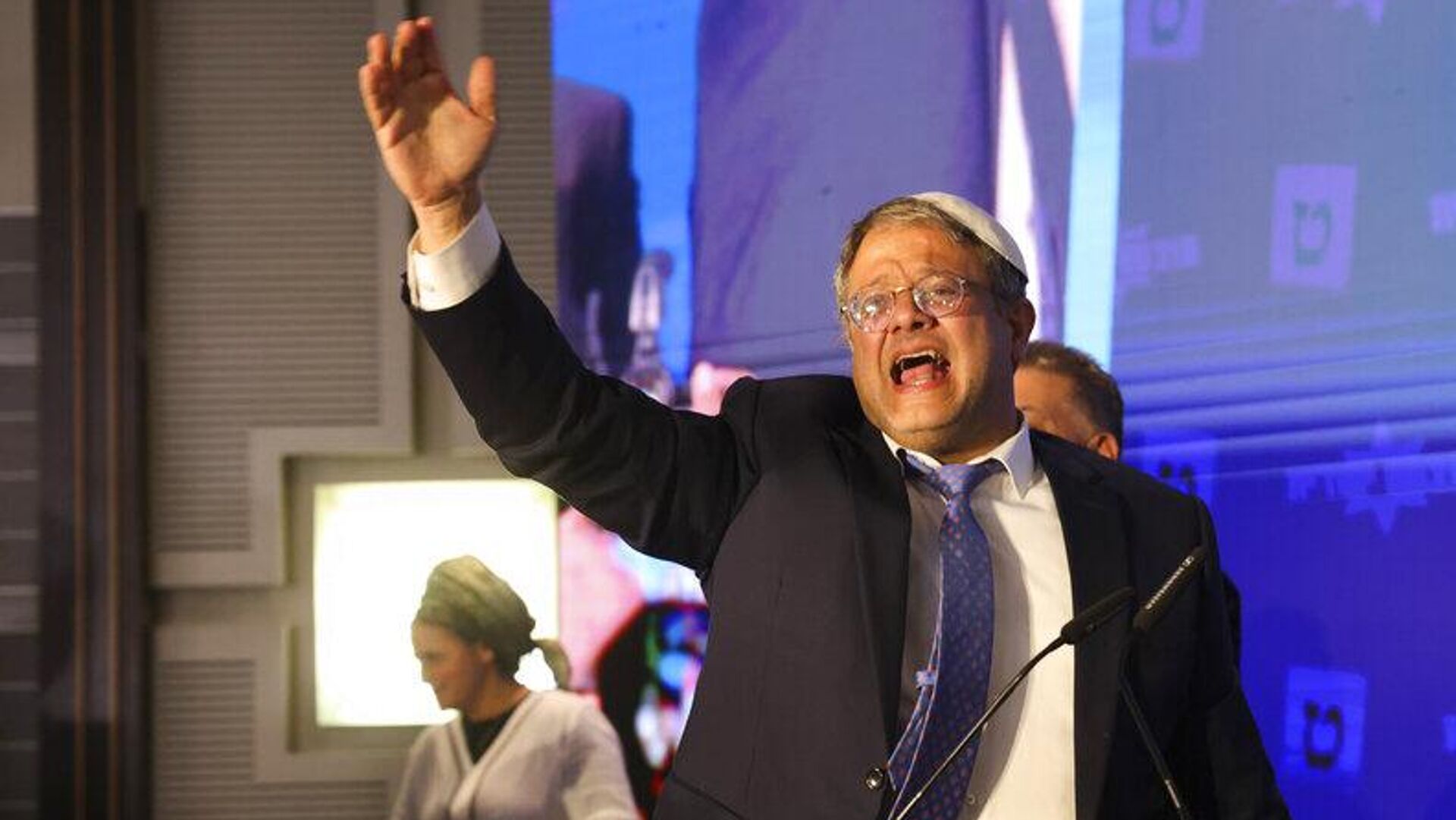 Израильский ультраправый депутат и министр национальной безопасности Израиля Итамар Бен-Гвир  - РИА Новости, 1920, 19.10.2025