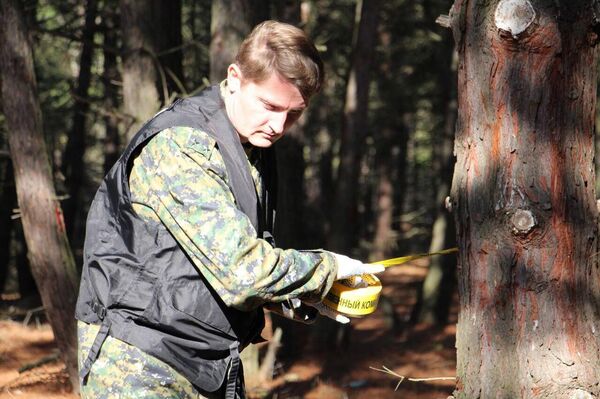 Работа криминалистов СК на месте преступления