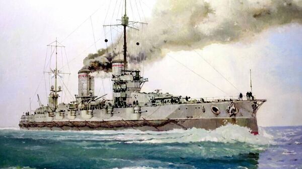 С. Крупп. Линейный корабль Императрица Мария. 