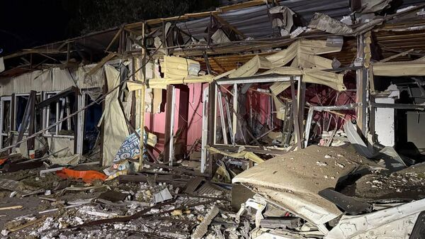 Последствия атаки беспилотников ВСУ в Ростовской области