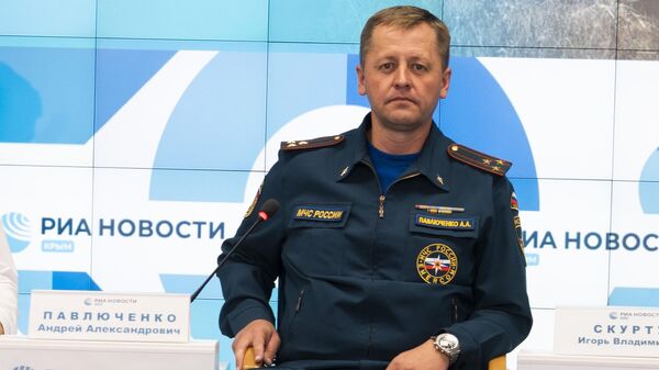 Заместитель начальника Главного управления (по антикризисному управлению) МЧС России по Республике Крым, полковник внутренней службы Андрей Павлюченко Заместитель начальника Главного управления (по антикризисному управлению) МЧС России по Республике Крым, полковник внутренней службы Андрей Павлюченко