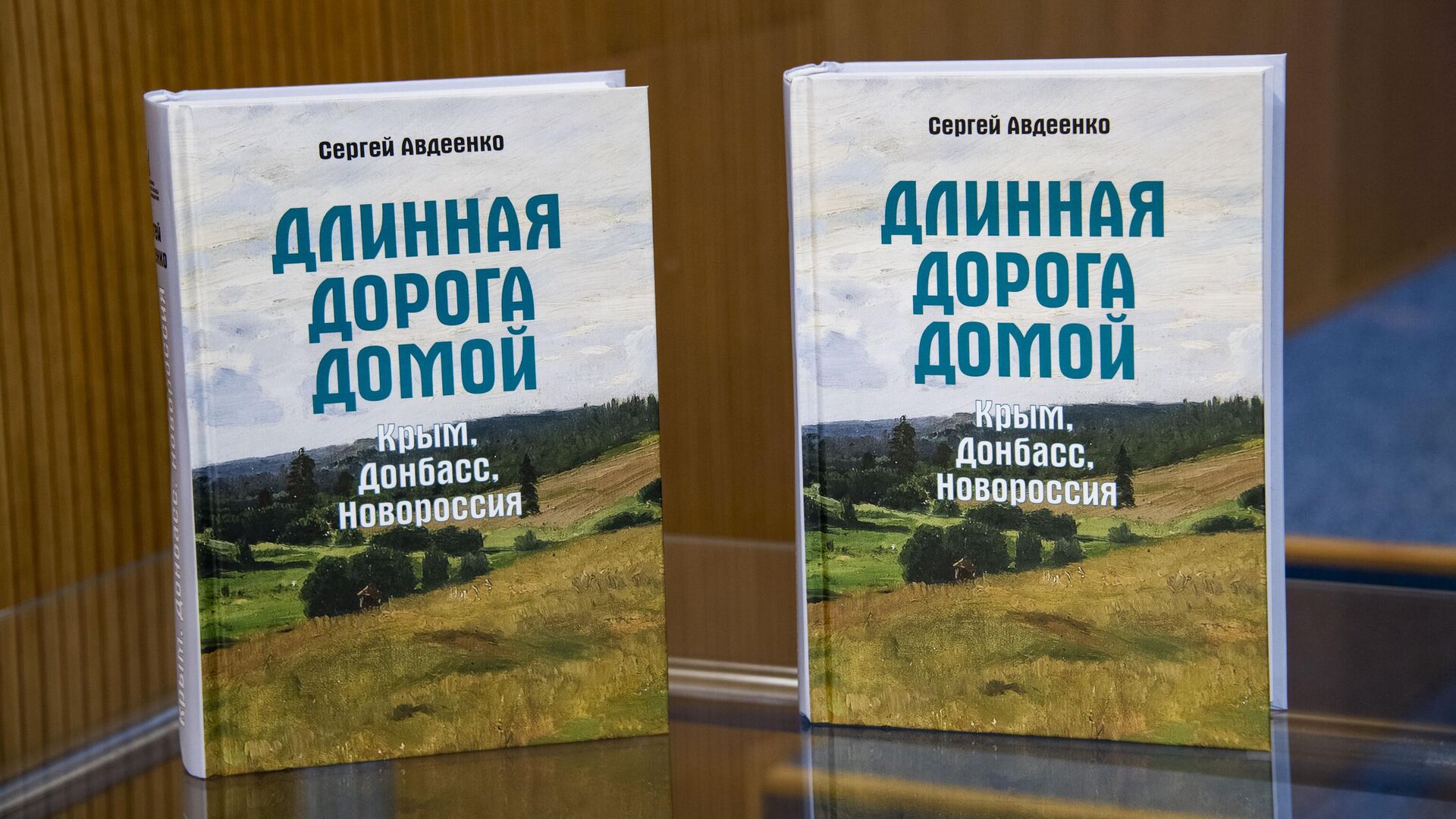 Пресс-конференция в формате видеомоста Симферополь-Геническ-Луганск Презентация книги Длинная дорога домой. Крым. Донбасс. Новороссия. - РИА Новости, 1920, 29.10.2025