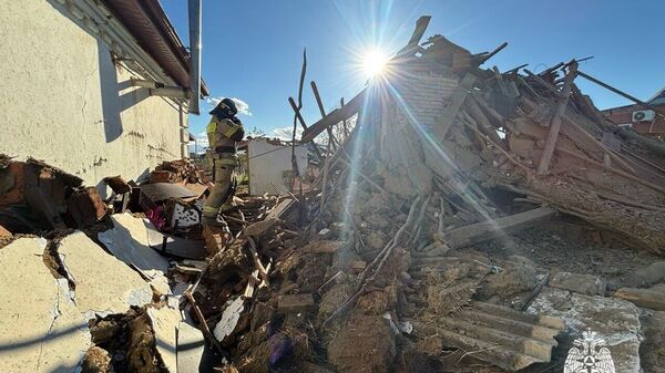 В станице Северской на Кубани в частном доме произошел взрыв газа