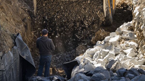 Задачи инженерам предстояли сложные: перепад высот вы видите на этом фото Задачи инженерам предстояли сложные: перепад высот вы видите на этом фото