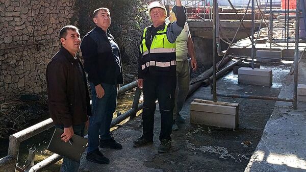 Ход капремонта автовокзала в Ялте