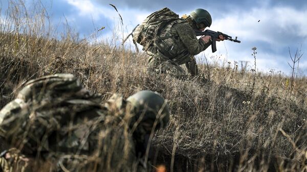 Боевое слаживание военных разведчиков группировки войск Центр в зоне СВО