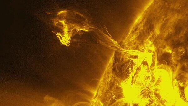 Вспышка на Солнце