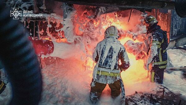 Украинские пожарные