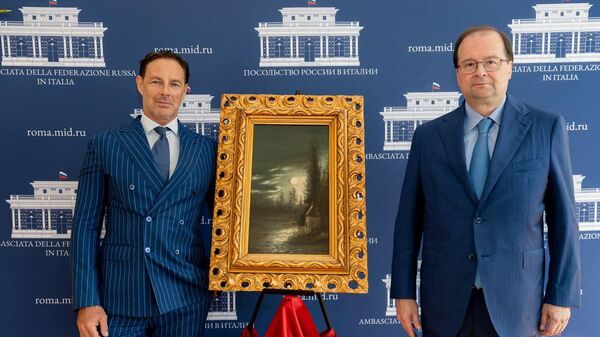 Коллекционер из Италии передал России картину Лагорио о Крыме