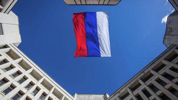 Флаг России в Крыму
