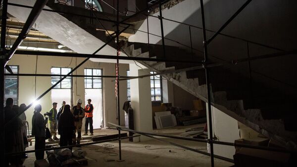 Строительство кукольного театра в Симферополе