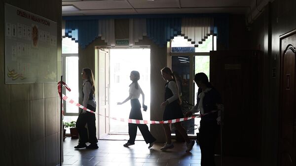 Антитеррористические учения в школе