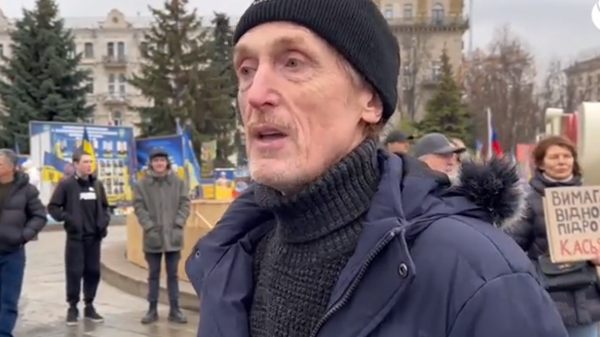 Украинцы на митинге в Киеве требуют народного импичмента Зеленскому