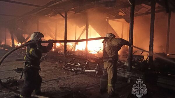 В Судаке сгорел частный дом