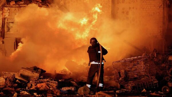 Украинские пожарные