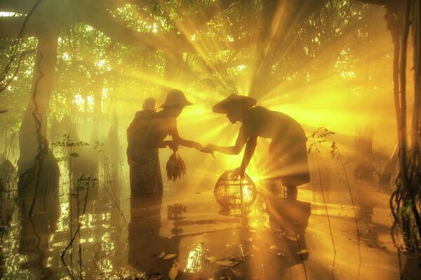 Рыбацкая семья