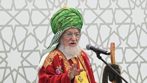 Верховный муфтий России и председатель Центрального духовного управления мусульман России Талгат Таджуддин