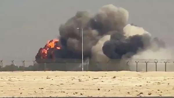 В Дубае на авиашоу разбился истребитель