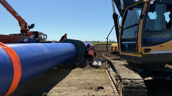 Прокладка водовода