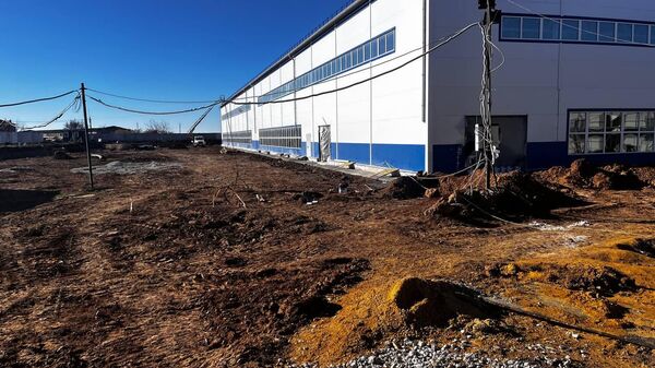 Ход строительства водопроводных очистных сооружений в Красноперекопске 