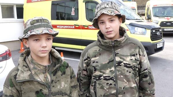 В Крыму братья-школьники спасли подростка после ДТП В Крыму братья-школьники спасли подростка после ДТП