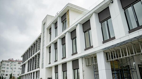 В Севастополе завершается строительство новой поликлиники на улице Молодых строителей 