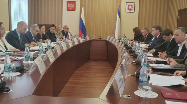 В Симферополе состоялось заседание совместной комиссии по торгово-экономическому, научно-техническому и гуманитарному сотрудничеству между правительствами Крыма и Абхазии