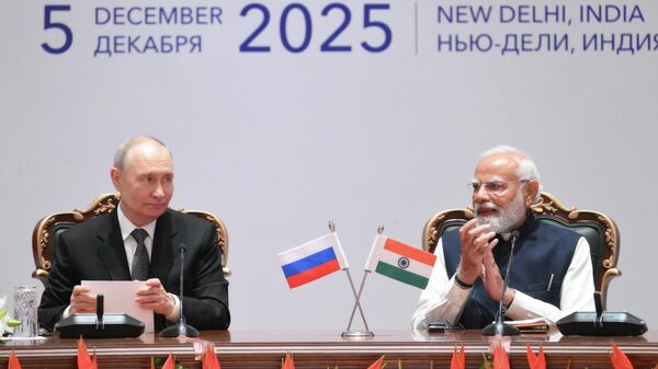 Государственный визит президента РФ Владимира Путина в Индию
