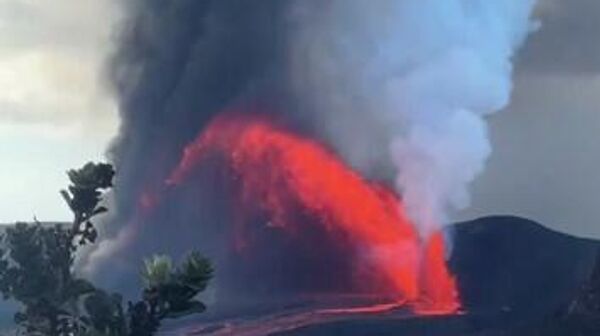 Извержение вулкана Килауэа