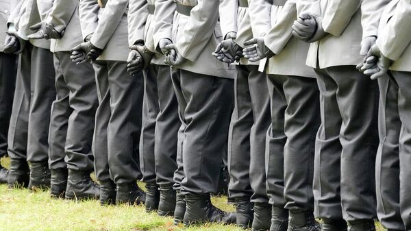 Новобранцы бундесвера 