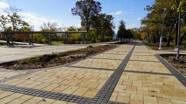 Благоустройство Приморского парка в Керчи